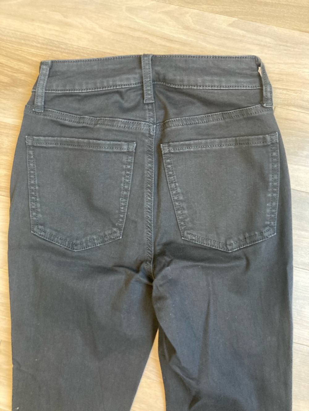 SO curvy super high rise jegging black distressed destroyed  0 / 24 junior - Picture 13 of 17